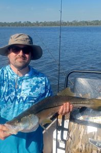 Snook caught fishing in Flagler Beach