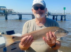 Redfish fishing charter